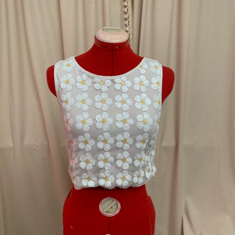 Flower tank top